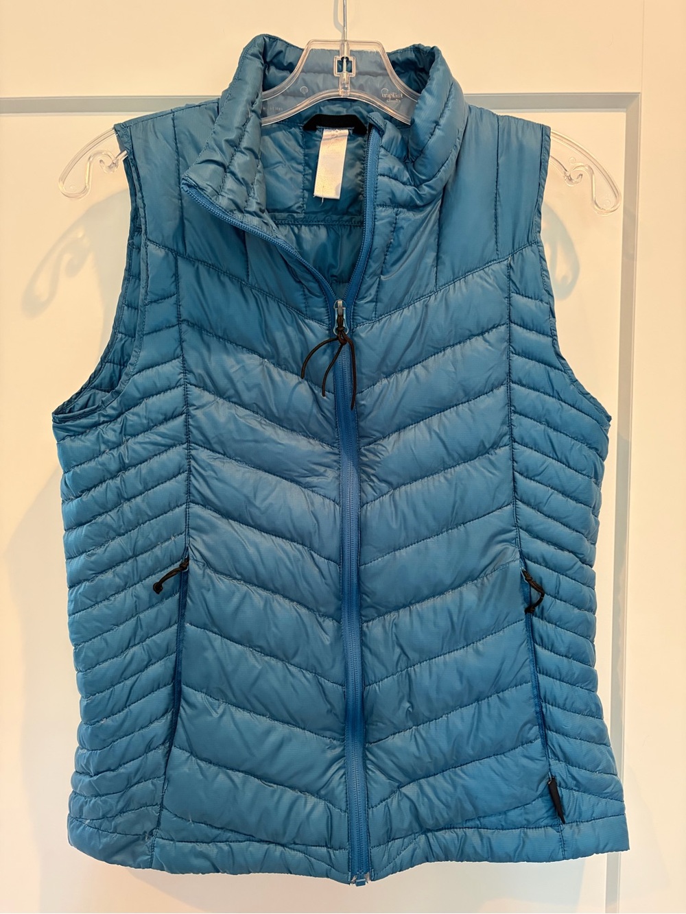 Lightweight Blue Quilted Women's Vest